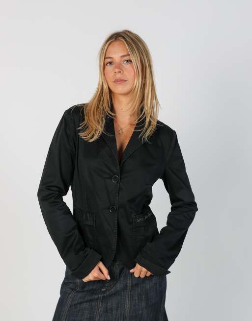 Vintage Calvin Klein M blazer in black, 3 of 4