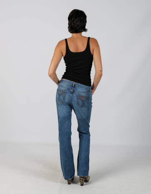 Vintage Calvin Klein M bootcut jeans in blue, 3 of 4
