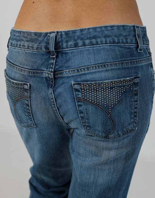 Vintage Calvin Klein M bootcut jeans in blue, 4 of 4