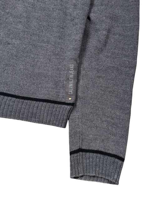 Vintage Calvin Klein Zip-up Knit Cardigan, 3 of 7