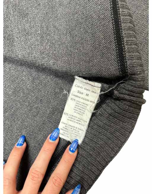 Vintage Calvin Klein Zip-up Knit Cardigan, 7 of 7