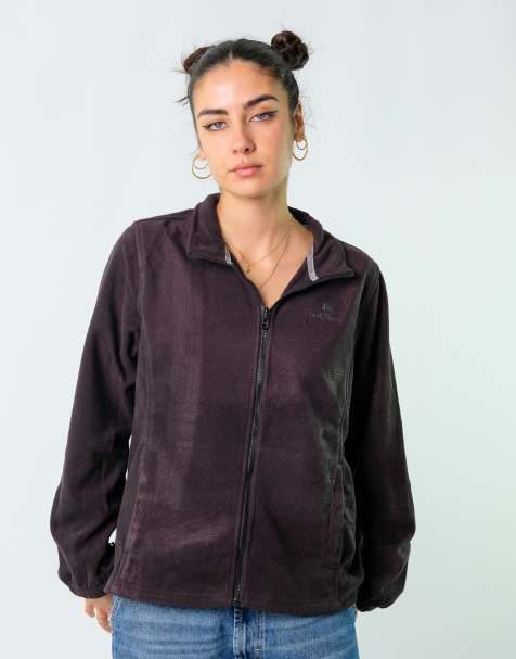 Vintage Camel Crown - Zip Up M Fleece Black - view 1