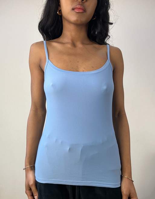 Vintage cami top in blue