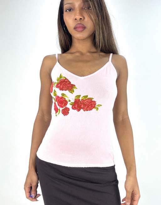 Vintage cami top in pink
