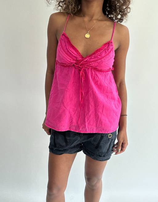 Vintage cami top in pink, 5 of 6
