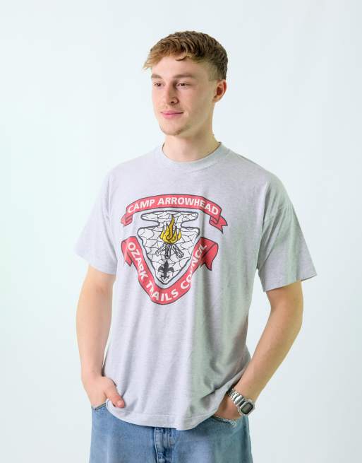 Vintage Camp Arrowhead XL T-Shirt Grey