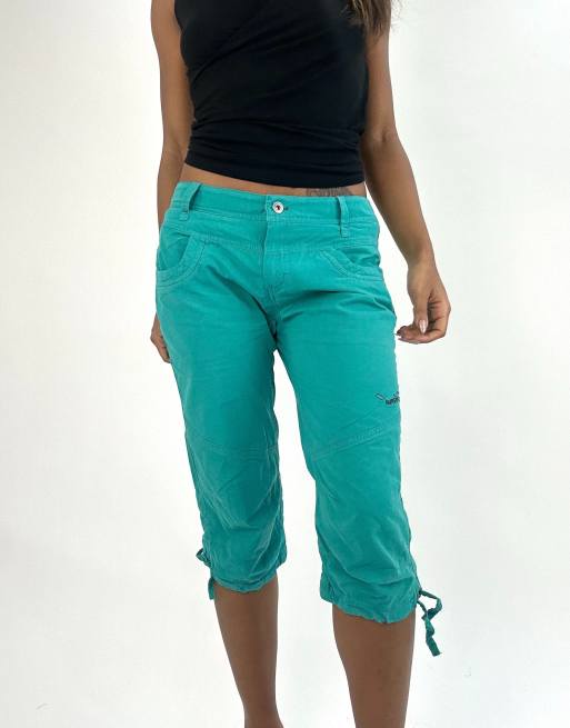 Vintage capris in blue