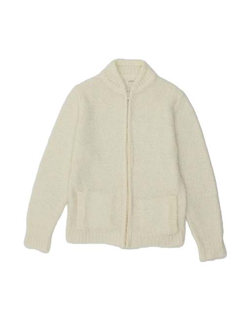 Vintage Cardigan Sweater It 38 XS In Off In White
