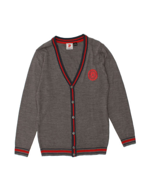 Vintage Cardigan Sweater It 44/46 XS In Grey