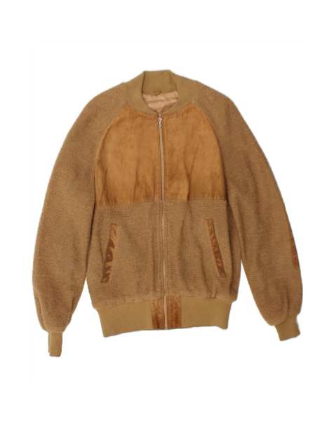 Vintage Cardigan Sweater Medium In Brown - view 1