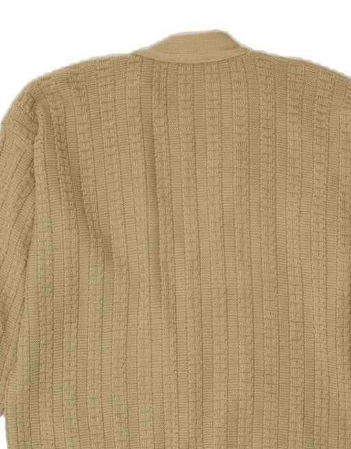 Vintage Cardigan Sweater UK 16 Large In Beige, 4 of 4