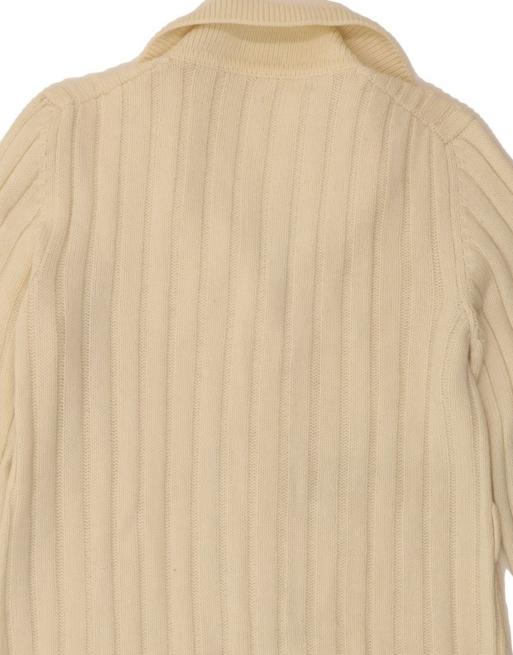 Vintage Cardigan Sweater UK 16 Large In Off In White, 4 of 4