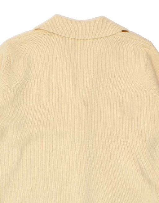 Vintage Cardigan Sweater US 12/14 Large In Beige, 4 of 4