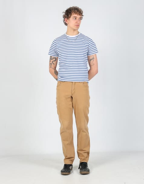 Vintage Carhartt 30x34 denim jeans in beige - view 1