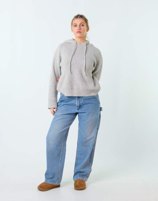 Vintage Carhartt 32x30 Denim Carpenter Baggy Jeans Blue