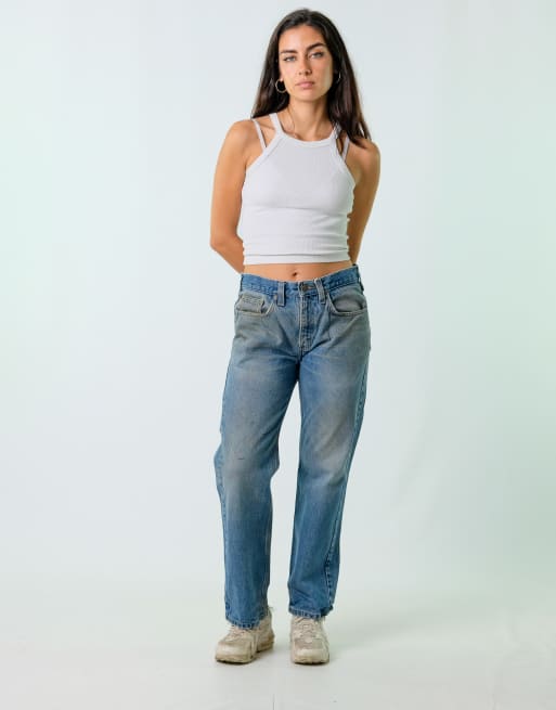 Vintage Carhartt 32x30 Denim Jeans Blue