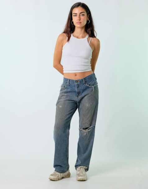 Vintage Carhartt 32x30 Denim Jeans Blue - view 1