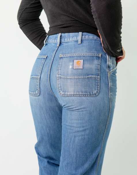 Vintage Carhartt 32x30 Denim Jeans Blue - view 1