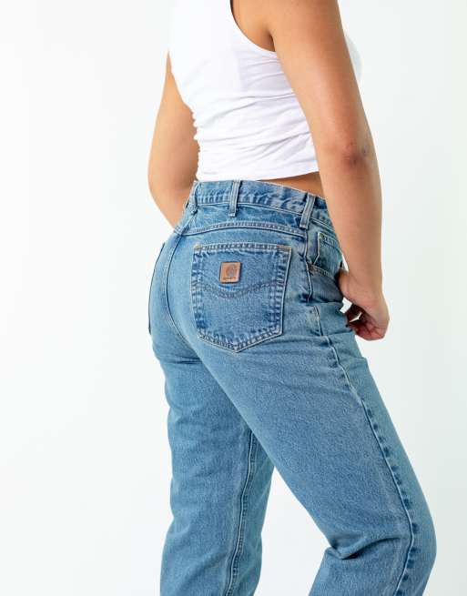 Vintage Carhartt 32x32 Denim Jeans Blue