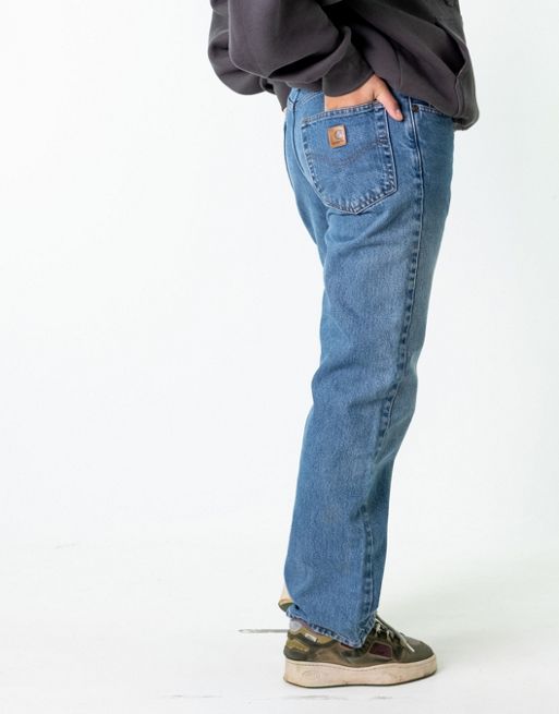Vintage Carhartt (32x32) Jeans in Blue Denim