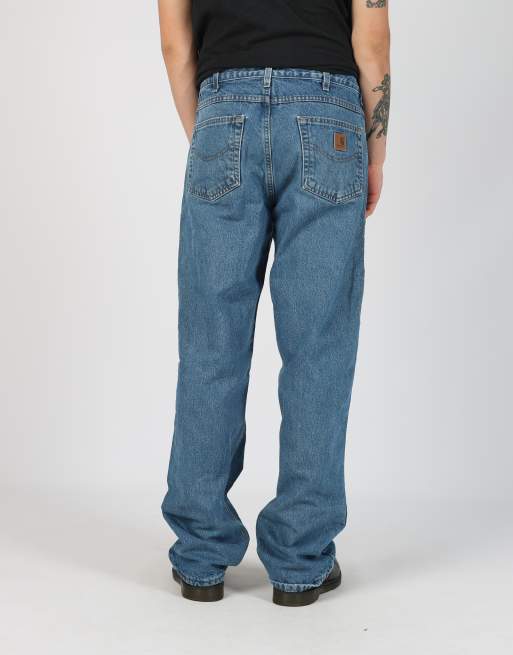 Vintage Carhartt 32x34 denim jeans in blue, 2 of 4