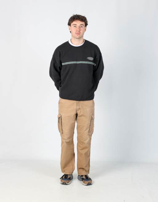 Vintage Carhartt 33x30 woven cargo pants in tan