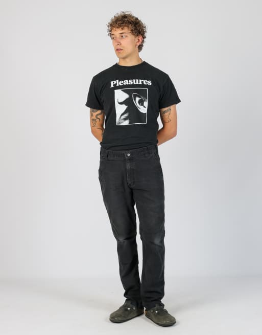 Vintage Carhartt 34x32 denim jeans in black