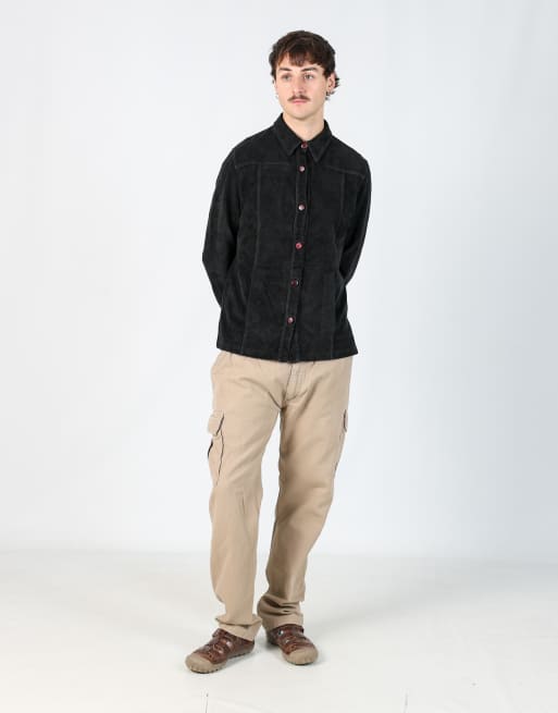 Vintage Carhartt 34x32 woven cargo pants in tan