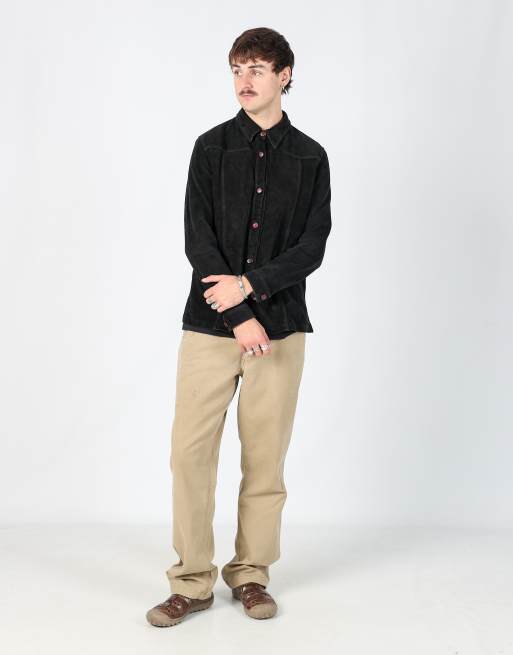 Vintage Carhartt 34x34 canvas carpenter jeans in tan