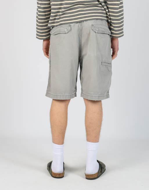 Vintage Carhartt 36x21 canvas cargo shorts in grey, 2 of 4