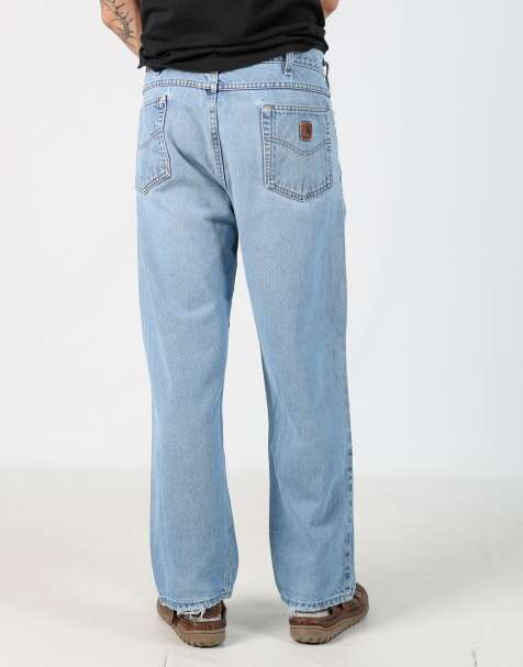 Vintage Carhartt 36x30 denim jeans in blue - view 1