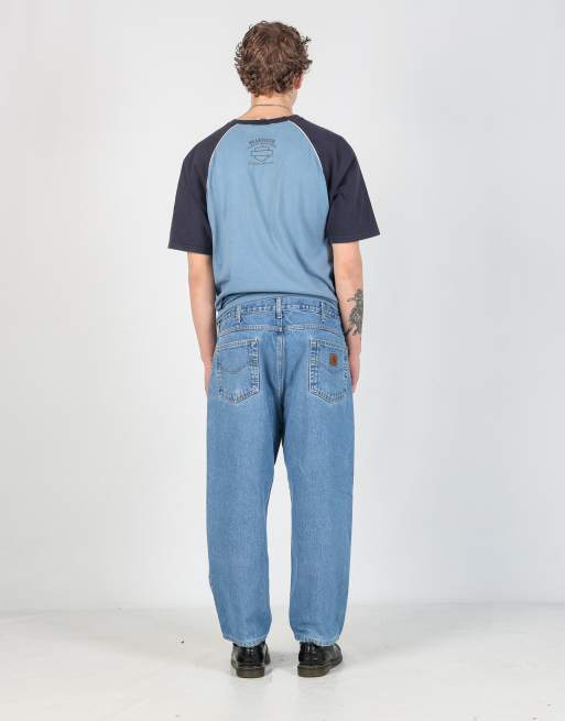 Vintage Carhartt 36x30 denim jeans in blue, 3 of 4