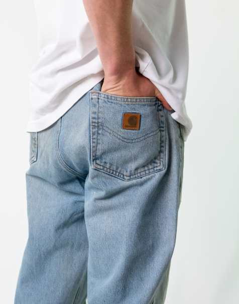 Vintage Carhartt 36x30 Denim Jeans Light Blue - view 1