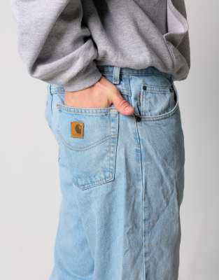 Vintage Carhartt 36x30 Denim Jeans Light Blue