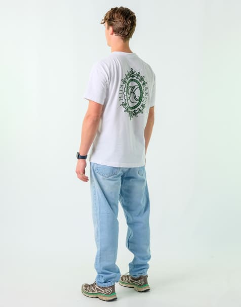 Vintage Carhartt 36x32 Denim Carpenter Jeans Light Blue - view 1