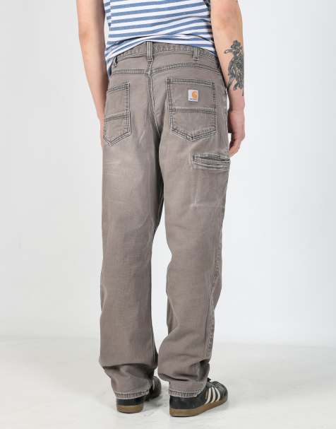 Vintage Carhartt 36x32 denim jeans in grey - view 1