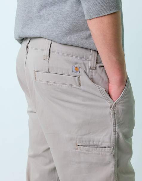 Vintage Carhartt 36x32 Woven Straight Pants Beige - view 1