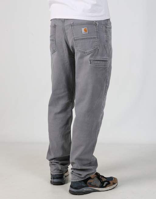 Vintage Carhartt 36x34 canvas carpenter jeans in grey