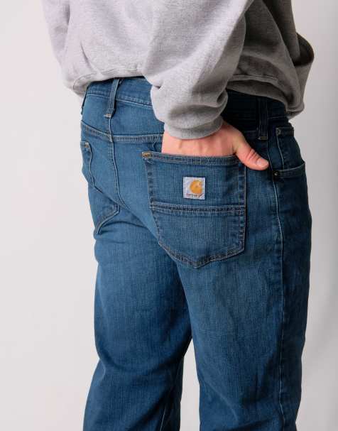 Vintage Carhartt 36x34 Denim Hip Hop Baggy Jeans Blue - view 1