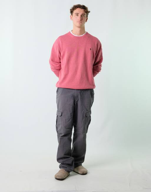 Vintage Carhartt 36x34 Woven Cargo Pants Charcoal Grey