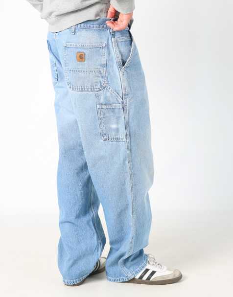 Vintage Carhartt 38x30 denim jeans in blue - view 1