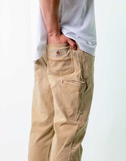 Vintage Carhartt 38x30 Denim Jeans Tan