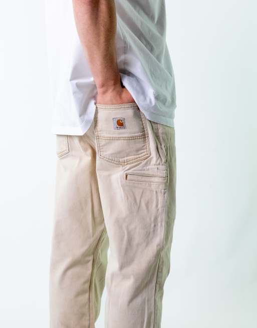 Vintage Carhartt 38x30 Denim Jeans Tan