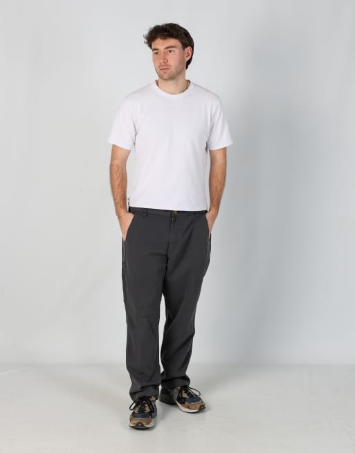 Vintage Carhartt 38x30 woven cargo pants in charcoal grey