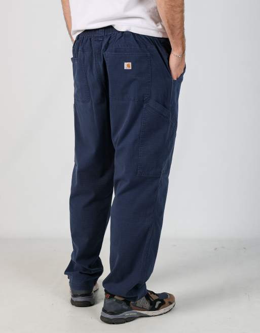 Vintage Carhartt 38x30 woven cargo pants in navy blue