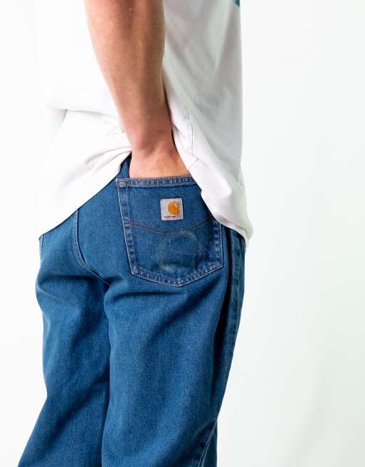 Vintage Carhartt 38x32 Denim Jeans Blue
