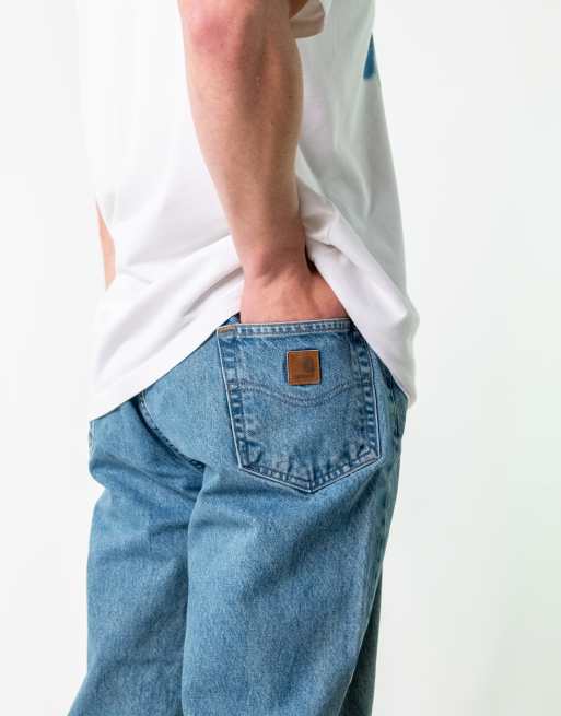Vintage Carhartt 38x32 Denim Jeans Blue