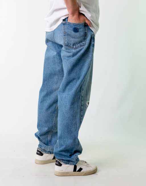 Vintage Carhartt 38x32 Denim Jeans Blue