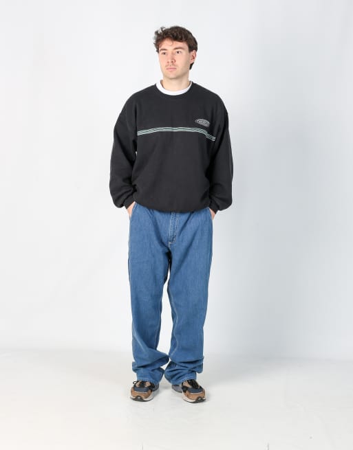 Vintage Carhartt 38x34 denim carpenter jeans in blue, 2 of 4