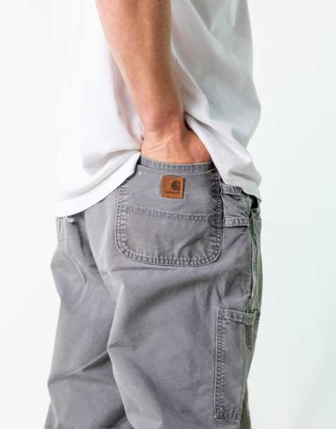 Vintage Carhartt 40x32 Denim Carpenter Jeans Grey - view 1